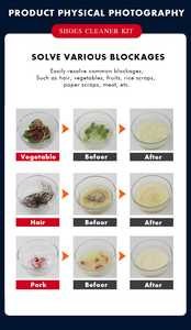 Agente deodorante e sbloccante per scarichi di WC e cucina, per la pulizia profonda di tubi e fognature intasate - Product Image 5