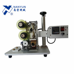 NanYun NY-801A Semi Automatic Expiry Date Coding Machine Brass Steel Font Copper Word Letter logo Batch <strong>Coder</strong> for Pouch Bag <strong>Card</strong> - Product Image 3