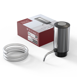 Dispensador de aireador de vino eléctrico automático de acero inoxidable para regalo, decantador de vino eléctrico de Metal - Product Image 6