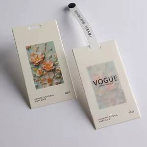 Tarjetas de Papel de Lujo Impresas y Recubiertas Personalizadas al por Mayor para Pequeñas Empresas, para Regalos y Prendas de Vestir - Product Image 6