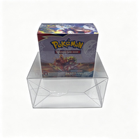 Boîte de protection transparente en PET pour cartes de jeu TCG