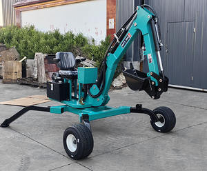 รถขุดขนาดเล็ก 15 แรงม้า ทรงพลัง พร้อมหัวขุดแบบลากจูง หมุนได้ 360 องศา - Product Image 1