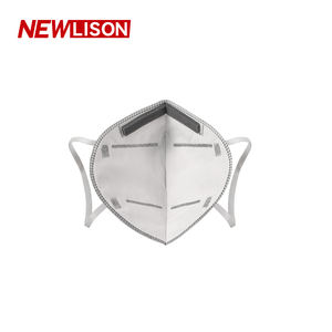 NEWLISON logo kustom sekali pakai 5 lapis KN95 masker wajah debu cetak kain bukan tenunan KN95 - Product Image 3