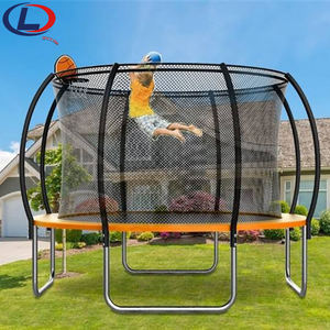 Trampolín Redondo con Luces LED para 5 Personas, Equipo de Parque de Diversiones, Bungee Jumping para Niños al Aire Libre - Product Image 6