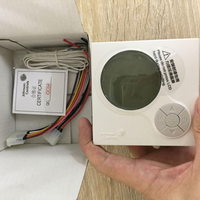 Thermostat numérique pour ventilo-convecteur T6634-TE20-9JSO, ventilateur à 3 vitesses sur vanne, 95 240V AC, chauffage/refroidissement, FCU