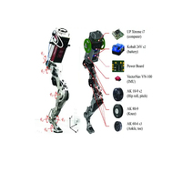 Moteur de robot de rééducation CubeMars AK10-9 V2.0 KV60 48 Nm avec double encodeur, actionneur robotique pour articulation de robot médical