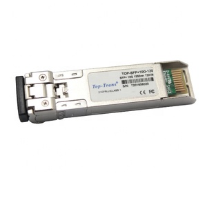 ตัวรับส่งสัญญาณ SFP+ ZR 10g 1550nm ระยะไกล 120 กม. โมดูลออปติคอลแบบ Single Mode สำหรับการเชื่อมต่อเครือข่ายเมโทร Top-sfp+10g-120 10 - Product Image 1
