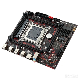Placa Base X79 LGA2011 Compatible con Procesadores <span class=keywords><strong>E5</strong></span>-1650 <span class=keywords><strong>E5</strong></span>-<span class=keywords><strong>2689</strong></span> <span class=keywords><strong>E5</strong></span>-2696V2, TPM 2.0, LAN, para Servidor de Oficina - Product Image 3