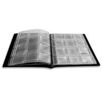 Album de livres de collection avec logo personnalisé Penny Nickel Dime One Pound 10 20 Pence 120 pochettes World Old Coin Holder