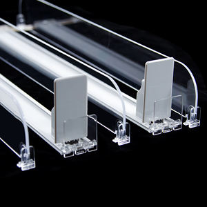 Auto Feed Plastic Marketing Soportes Tienda Auto Empuje Estantes Matchbook Plastic Shelf Pusher - Product Image 2