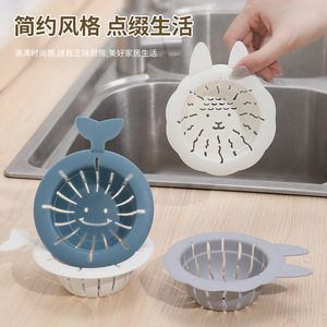 Filtre de vidange en plastique pour évier de cuisine, avec couvercle et design animal amusant, pour le lavage des légumes et des vaisselles - Product Image 4