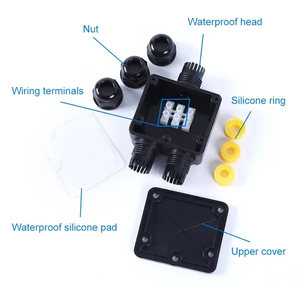 IP68 waterdichte <span class=keywords><strong>3</strong></span>-weg elektrische kabelconnectoren LED buitenverbindingsdoos - Product Image 6
