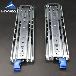 HVPAL 7613 glissières à glissière pour tiroir à roulement à billes télescopique à extension complète de 76mm avec serrure - Product Image 6