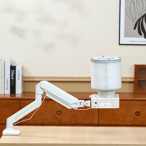 Hot Selling Arm Stand Desktop Nail Dust Collector with <b>LED</b> <b>Light</b> Vacuuming Removable Design Metal 220V for Nail Art - Product Image 3