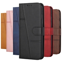 Funda de Teléfono de Cuero PU con Tarjetero, Tipo Cartera, para Xiaomi Mi 15 Ultra, 14 Pro, Note 14 Pro Plus, 14T
