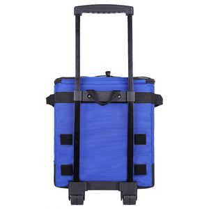 Glacière isotherme réutilisable grande capacité avec poignée télescopique, étanche, pour activités de plein air, pique-niques et livraison de repas - Product Image 4