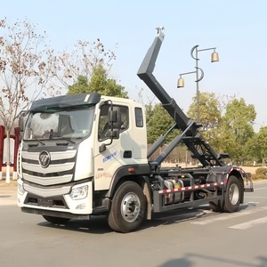Camion à benne basculante FOTON 4X2 à 6 roues, petit camion à benne basculante avec remorque amovible, camion à ordures - Product Image 3