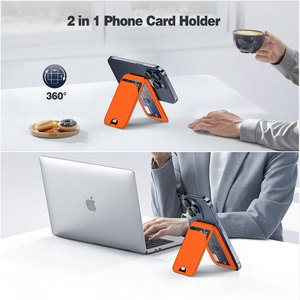 2025ใหม่ที่ใส่บัตรแม่เหล็กหนังพร้อมที่ยึดฟัง<span class=keywords><strong>ก</strong></span>์ชั่นลดกระหน่ำ<span class=keywords><strong>ก</strong></span>ระเป๋าสตางค์แม่เหล็กหนัง PU สำหรับ IPhone12-17 PRO MAX - Product Image 4