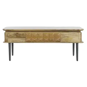 Table basse Mango en métal 116x60x46 Prof. Naturel - Product Image 3