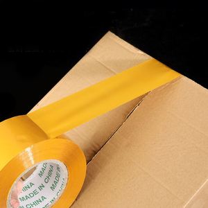 Cinta de Embalaje Beige de Alta Resistencia, Cinta de Sellado de Alta Viscosidad para Envíos y Mudanzas, Rollo Grande, (Duradera y Resistente a Desgarros) - Product Image 3