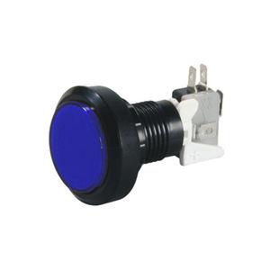 Di alta qualità 40mm rotondo piatto/cupola testa PC di plastica Arcade pulsante con LED <span class=keywords><strong>EL</strong></span> prodotto di alta qualità - Product Image 4