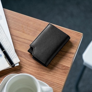 TILONSTAR TVC502 RFID bloqueo tarjeta de crédito cartera Pop Up hombres tarjetero negocios hombres tarjeteros - Product Image 6