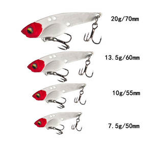 Appâts de pêche Vib Bait Tease à longues dents, appâts pour perches à queue rouge, eau douce et eau de mer, vente en gros - Product Image 4