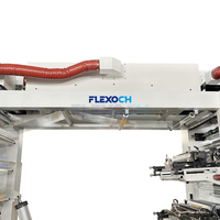 Machine d'impression flexographique automatique rouleau à rouleau pour emballages alimentaires et sacs de courses en plastique