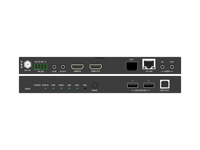 4K60hz HDMI2.0b HDR AV sobre IP SDVoE KVM codificador/decodificador conmutación sin interrupciones, control de pared de video 9X9 y función de visor múltiple