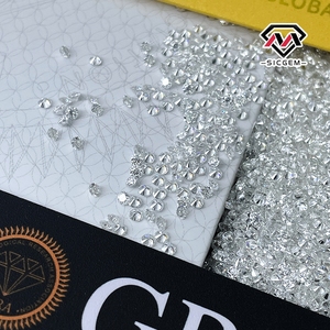 Pietre Preziose Sfuse di Piccole Dimensioni Certificato GRA, <span class=keywords><strong>Pietra</strong></span> Moissanite D VVS1 da 0,8mm-2,9mm di Qualità Eccellente, Vendita all'Ingrosso - Product Image 1