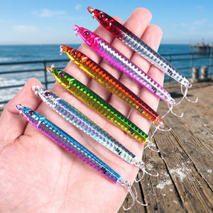 Señuelo de Pesca Biónico de Metal de 30g 40g para Lanzamiento Largo, Cebo de Pesca de Alta Calidad para Pesca en Barco en el Océano - Product Image 3