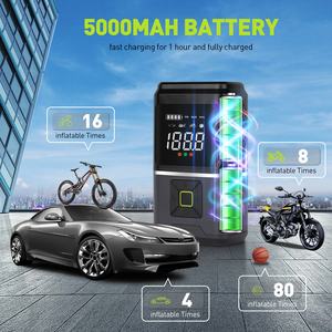 150 PSI nueva bomba de aire inalámbrica Inflador de neumáticos digital compresor de alta calidad de <span class=keywords><strong>AR</strong></span> portatil pequeño compresor portátil eléctrico - Product Image 5