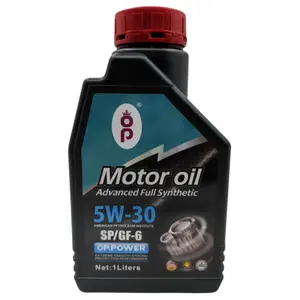 The SP produced by our factory is fully loaded with 5W-30 GF-6 GM in synthetic engine oil 1L