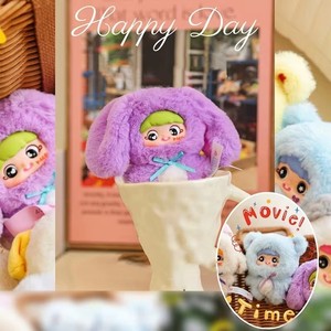 ตุ๊กตา YAYA ฉลองครบรอบ 1 ปี ของแท้ กล่องสุ่ม น่ารัก ใช้เป็นพวงกุญแจหรือของตกแต่งโต๊ะทำงาน เหมาะสำหรับเป็นของขวัญในวันหยุด - Product Image 1
