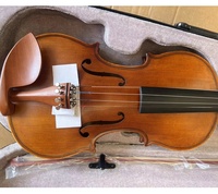 High Quality Solid Wood Full Size Student Violin Beginner Learning Violin with Case Bow Rosin