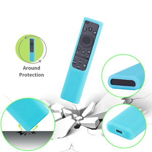 Funda remota de TV de silicona personalizada al por mayor para <span class=keywords><strong>Samsung</strong></span> TV Remote <span class=keywords><strong>TM2280E</strong></span> BN59 Solar Remote Control - Product Image 5