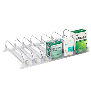 Populaire Présentoir Organisateur de Cigarettes, Tabac et Articles pour Fumeurs avec Poussoir Automatique, Diviseur Réglable pour Rayon (Aliments, Snacks, Cosmétiques et Boissons) - Product Image 4