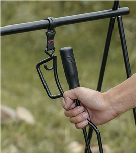 Pinzas para Leña de Acero de 16 Pulgadas para Fogatas al Aire Libre, Pinzas para Chimenea, Tijeras Duraderas para Carbón - Product Image 3