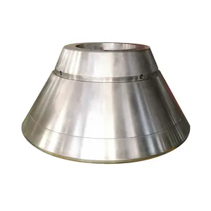 Ensemble de pièces de rechange pour concasseur de pierres nom de la pièce usinée impact CONE CRUSHER pièces centre de la tête