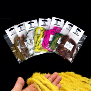 3 bandes/paquet de fourrure de lapin Zonker Strip 3mm coupe droite, fourrure de lapin étroite Zonker Pelt, <span class=keywords><strong>streamer</strong></span> de pêche à la <span class=keywords><strong>truite</strong></span>, matériel de montage de mouches - Product Image 1