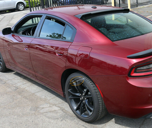 Honghang negro brillante para <span class=keywords><strong>Dodge</strong></span> <span class=keywords><strong>Charger</strong></span> Srt Spoiler, <span class=keywords><strong>precio</strong></span> al por mayor <span class=keywords><strong>Dodge</strong></span> cargador accesorios alerón trasero 2013 2020 - Product Image 6