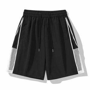 กางเกงขาสั้นของเด็กผู้ชายแบบมีซิปด้านข้างกางเกงตาข่าย2025ระบายอากาศได้ดีใหม่แฟชั่นผ้าไอซ์ซิลค์แนวสปอร์ตกลางแจ้งแบบสปอร์ตสวมใส่สบายปรับแต่งโลโก้ได้ตามต้องการ - Product Image 3