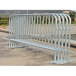 Prezzo all'ingrosso barriera di controllo della folla forte progettazione galvanizzata per la gestione di eventi o cantiere - Product Image 4