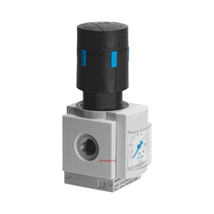 วาล์วลดแรงดัน Festo รุ่น MS4-LR-1/4-D6-D7-RG-AS-WR ขนาด 1/4 นิ้ว สำหรับแก๊ส อุณหภูมิปกติ - Product Image 1