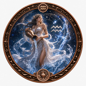 Moneta Commemorativa in Rame Puro .999 da 1oz con Rilievo delle Gemelle dello Zodiaco, Fate Celestiali e Nebulosa Galattica, Artigianato in Metallo - Product Image 2