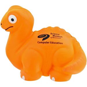 Balle anti-stress promotionnelle en PU dinosaure avec logo personnalisé - Product Image 3