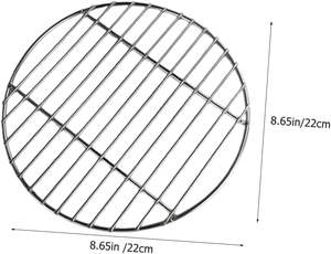 شبكة شواء مبتكرة من الفولاذ المقاوم للصدأ بتصميم مفصلي، قماش سلكي بنسج عادي لسهولة تقليب الطعام - Product Image 3