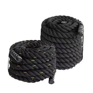<span class=keywords><strong>Corde</strong></span> de combat ergonomique robuste pour entraînement de force musculaire, 2,8m, 3m, 9m, 12m, pour entraînement à domicile - Product Image 1
