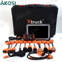 Herramienta de Diagnóstico Multifuncional 7 en 1 para Camiones Pesados X Truck Y009, Herramienta de Reparación Automotriz Universal para Maquinaria Diésel + Tableta FZ G1