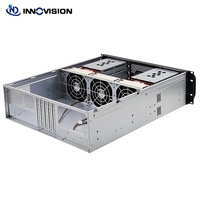 Boîtier de serveur compact 3U de bonne qualité, 550 mm, 8 baies HDD Hot Swap, prenant en charge les alimentations ATX et les cartes mères ATX, boîtier de serveur en rack